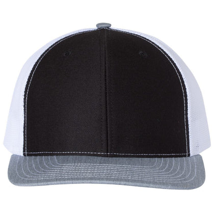 Black/ White/ Heather Grey